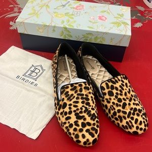 New Leopard Calf Hair Birdies Size 8.5
